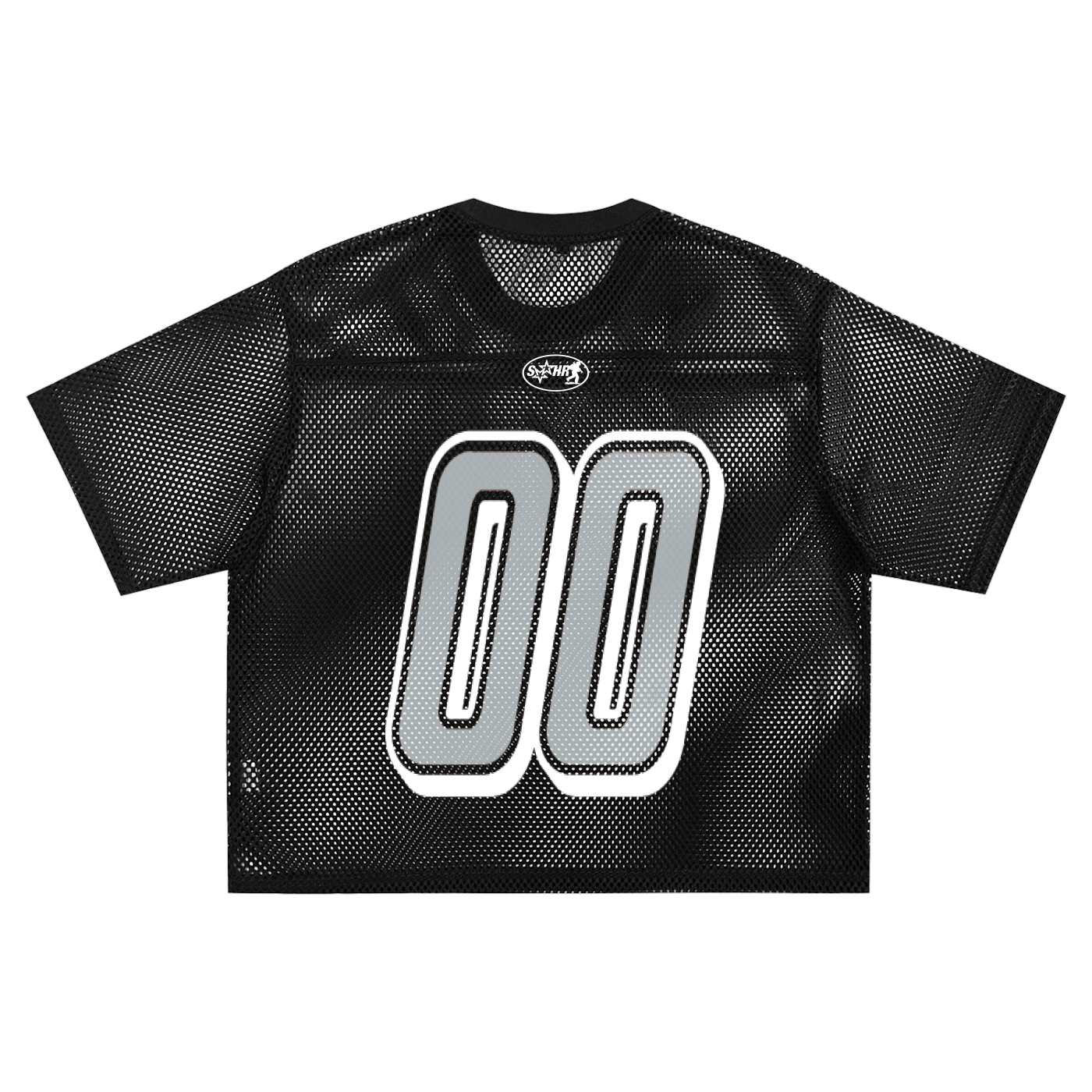 Mesh Jersey Black & Grey